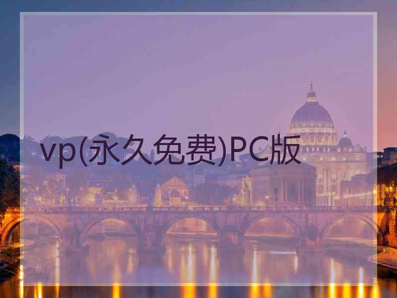vp(永久免费)PC版