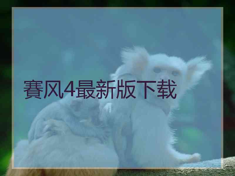 賽风4最新版下载