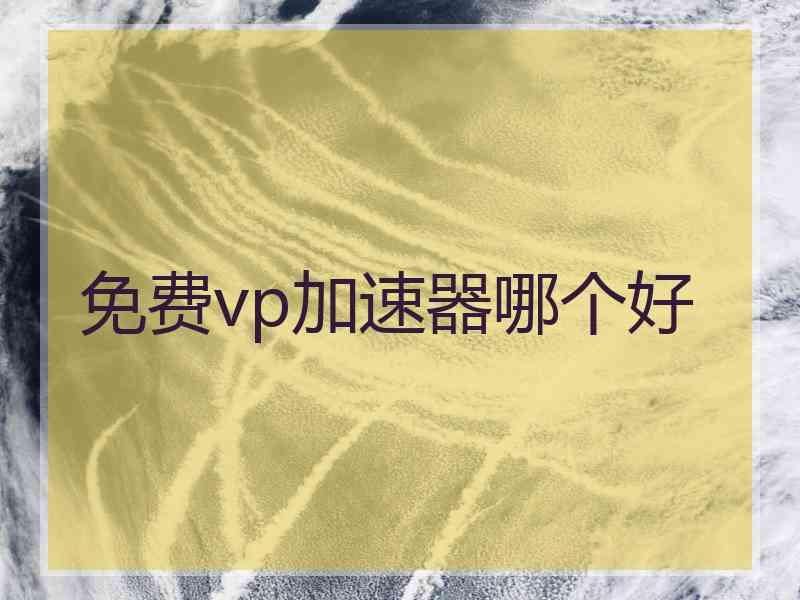 免费vp加速器哪个好