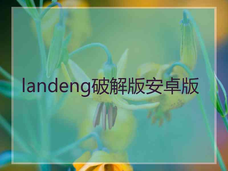 landeng破解版安卓版