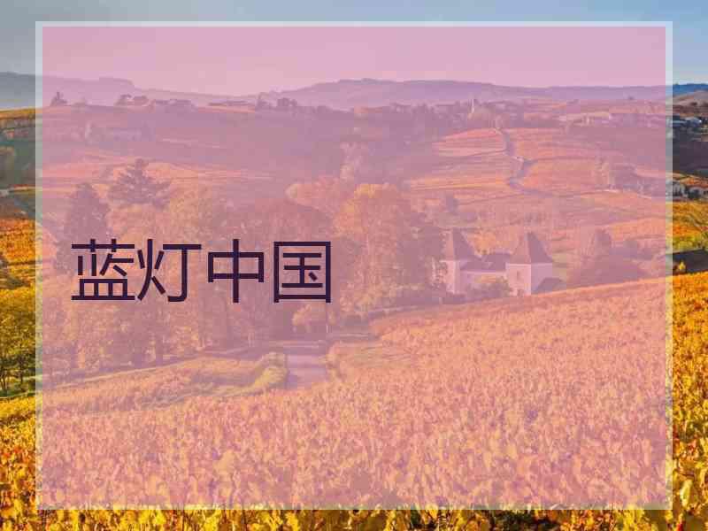 蓝灯中国