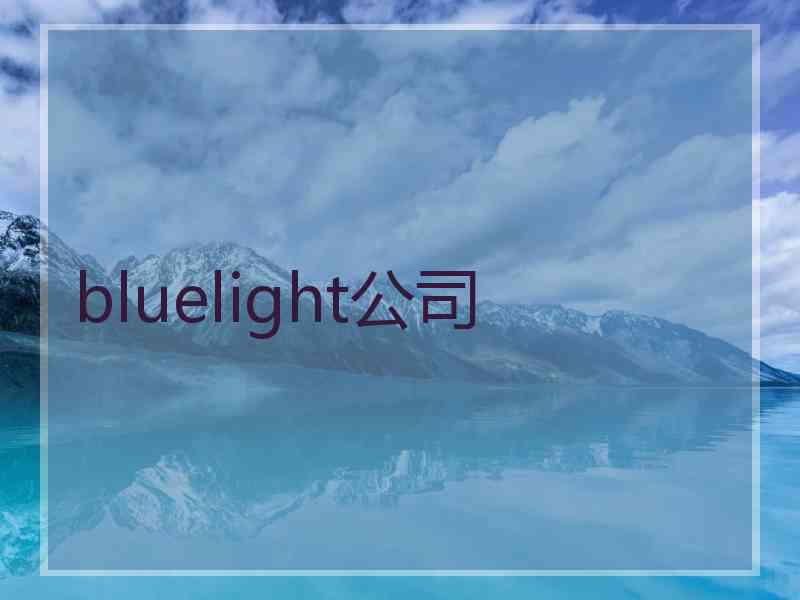 bluelight公司
