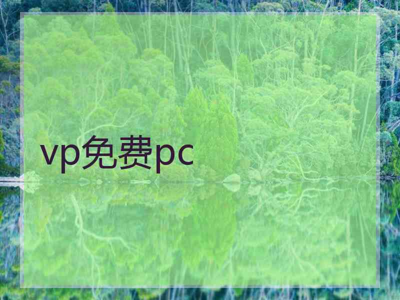 vp免费pc