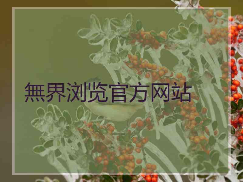 無界浏览官方网站