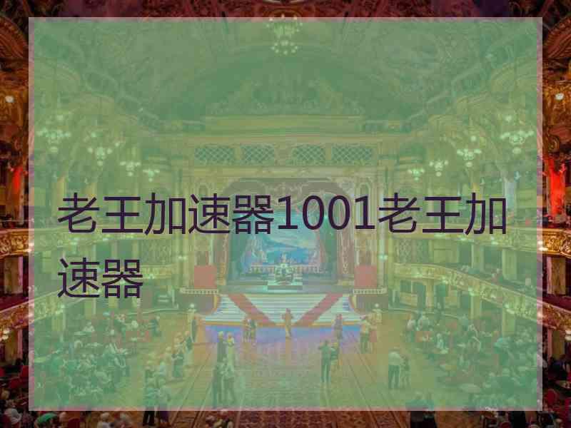 老王加速器1001老王加速器