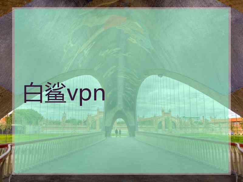 白鲨vpn
