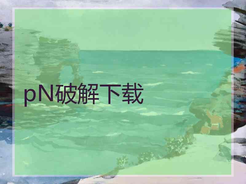 pN破解下载