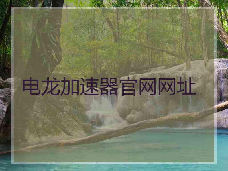 电龙加速器官网网址