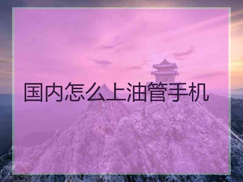 国内怎么上油管手机