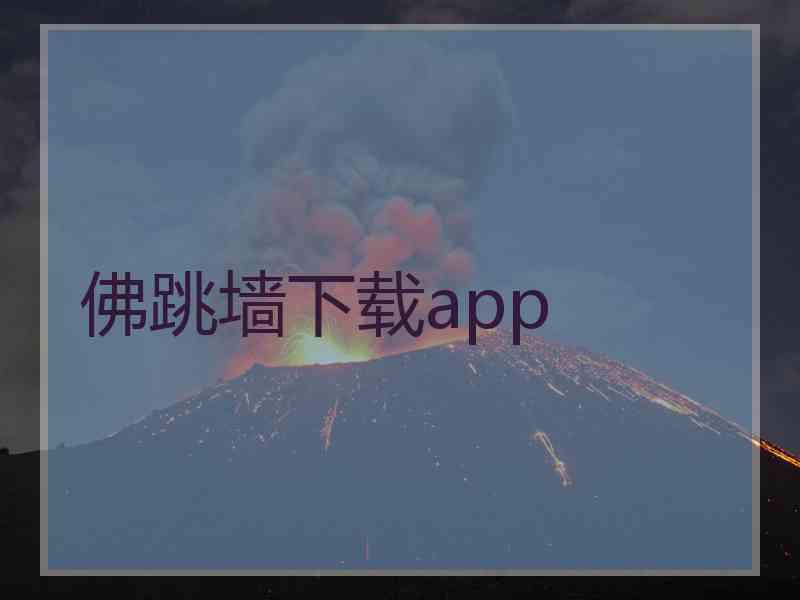 佛跳墙下载app
