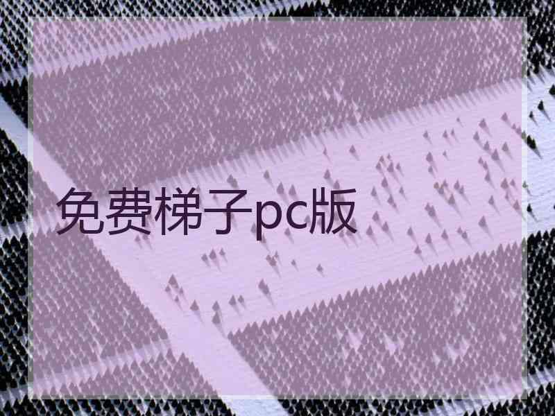 免费梯子pc版