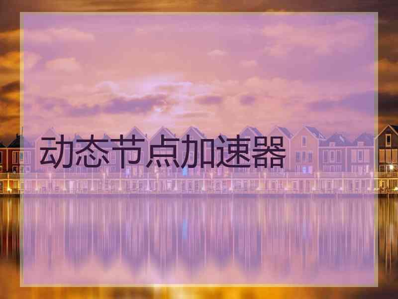 动态节点加速器