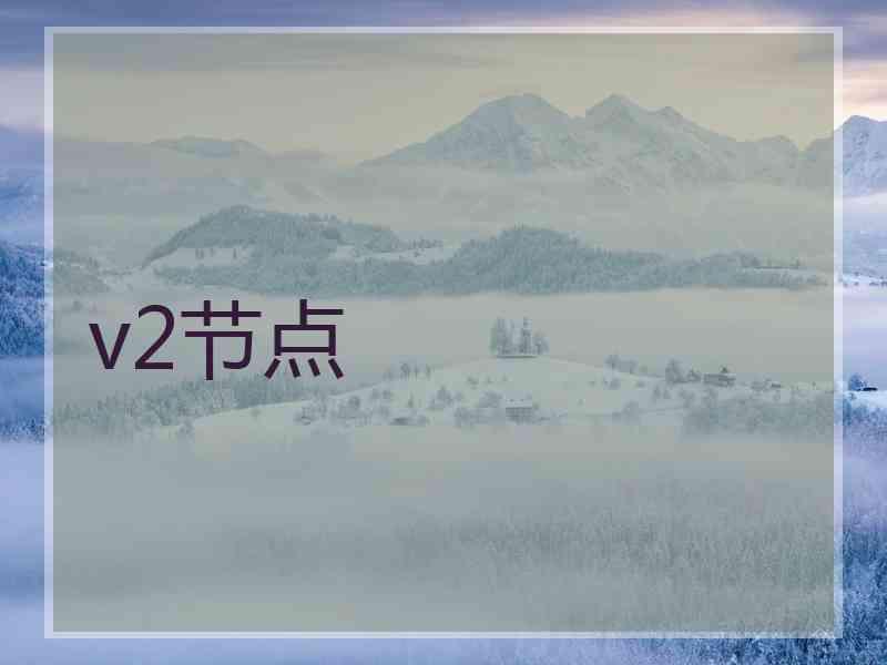 v2节点