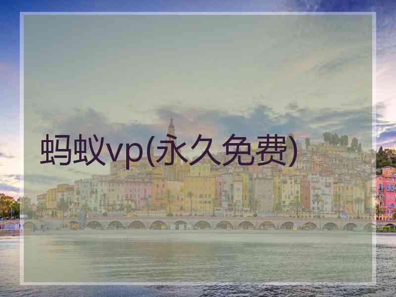 蚂蚁vp(永久免费)