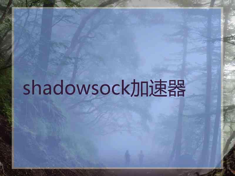 shadowsock加速器