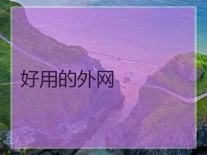 好用的外网
