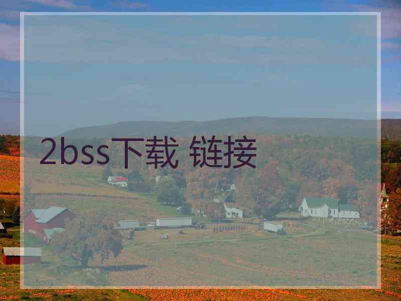 2bss下载 链接