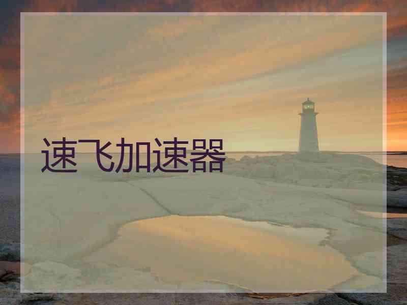 速飞加速器