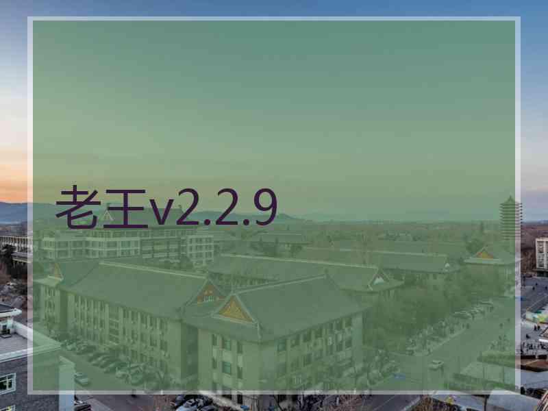 老王v2.2.9
