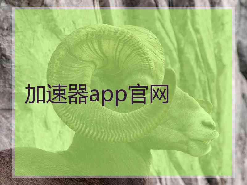 加速器app官网