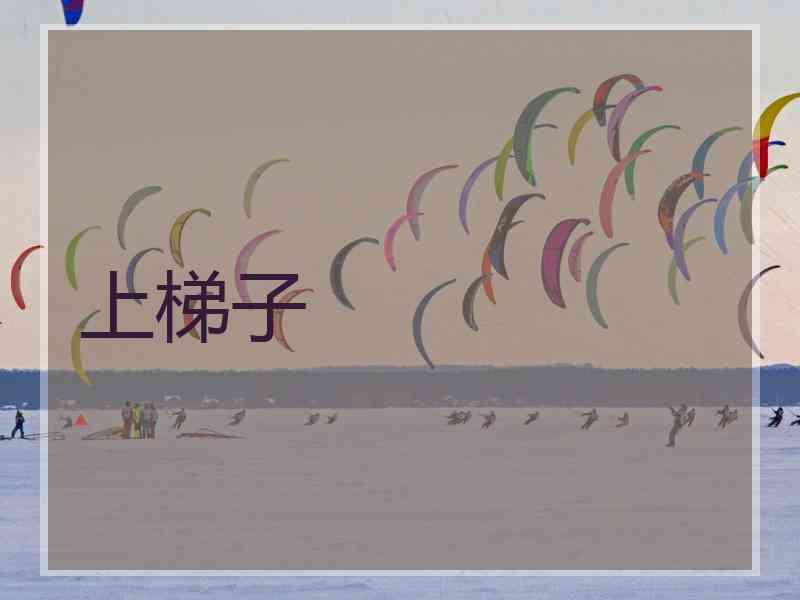 上梯子