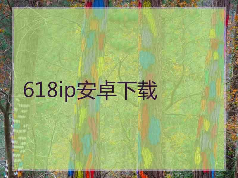 618ip安卓下载