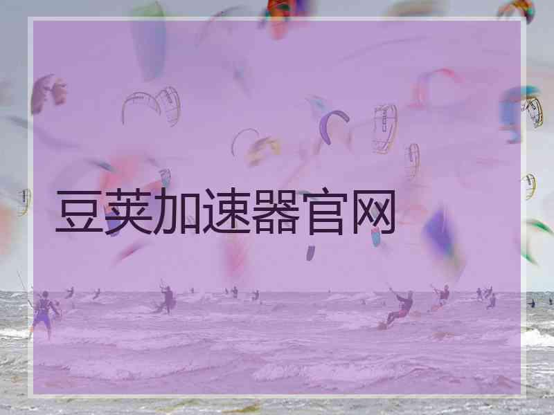 豆荚加速器官网