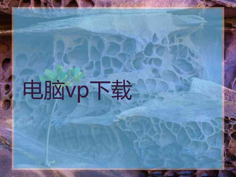 电脑vp下载