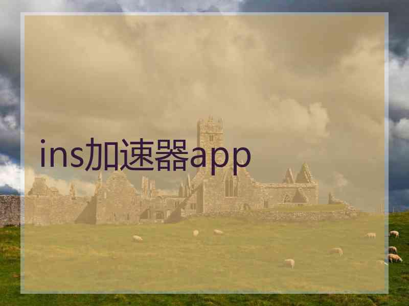 ins加速器app