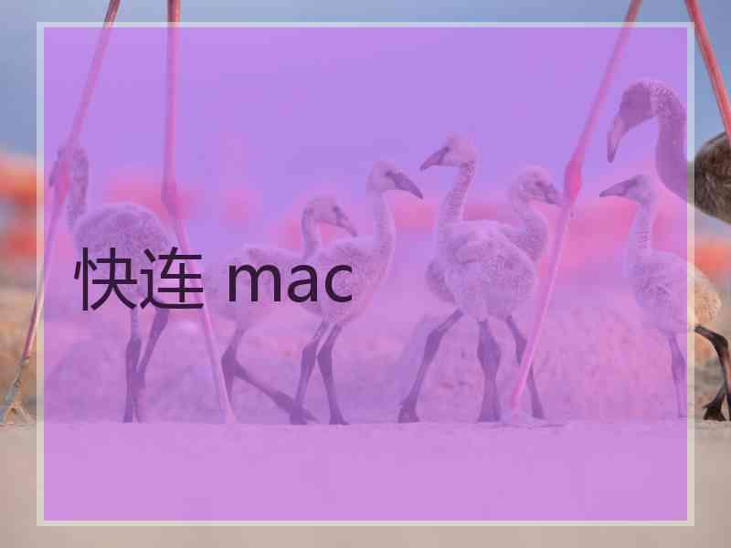 快连 mac