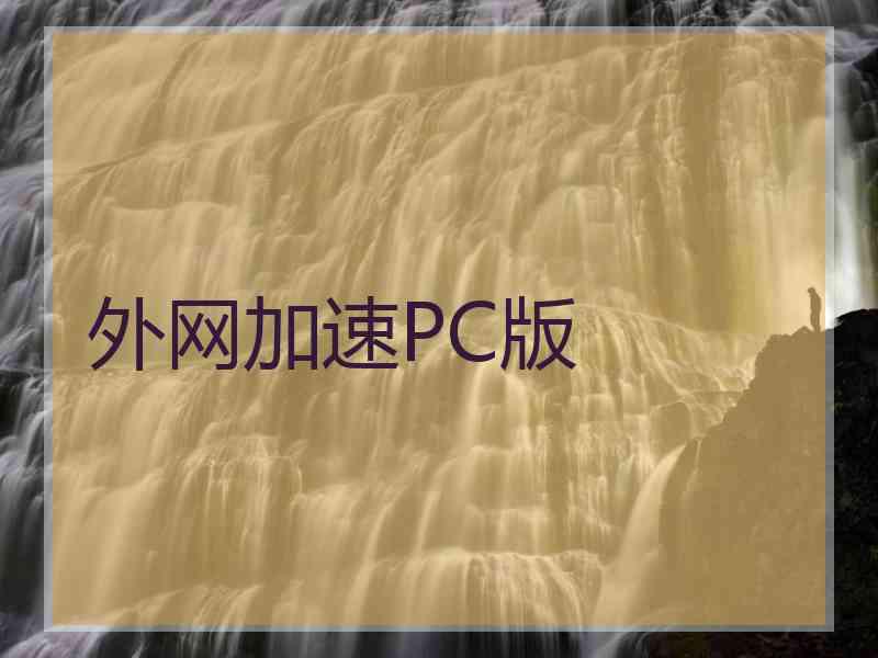 外网加速PC版