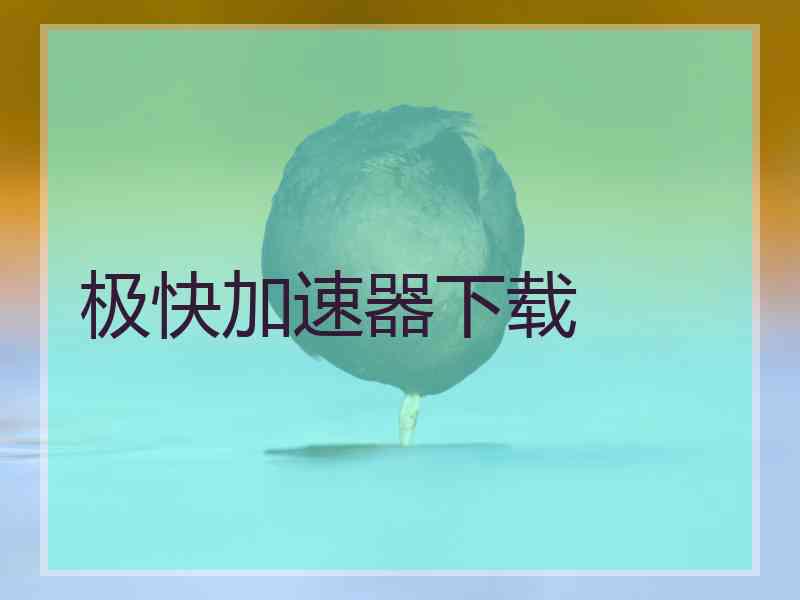 极快加速器下载