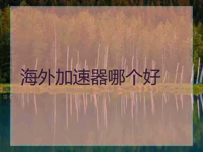 海外加速器哪个好