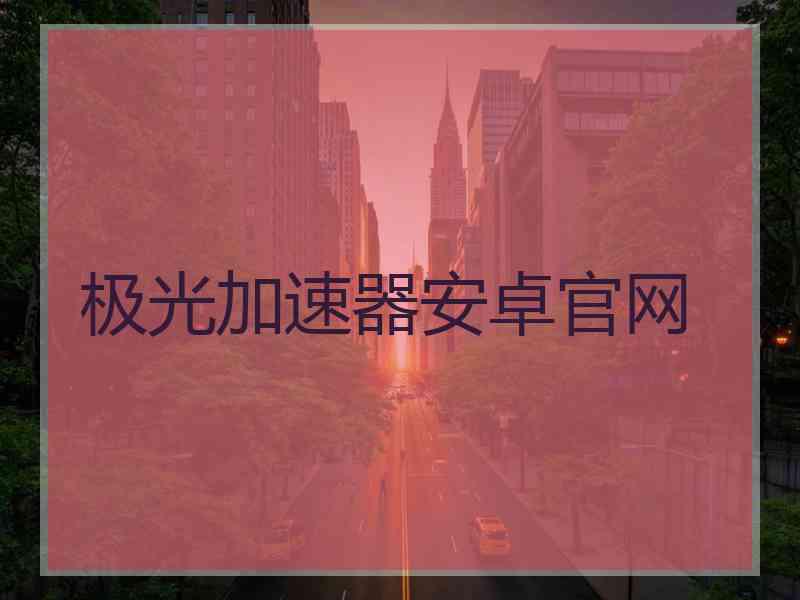 极光加速器安卓官网