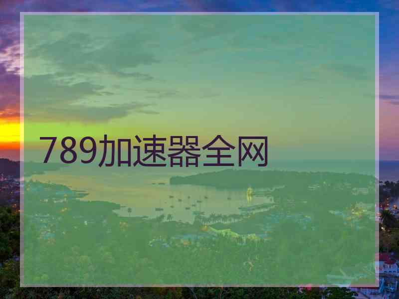 789加速器全网