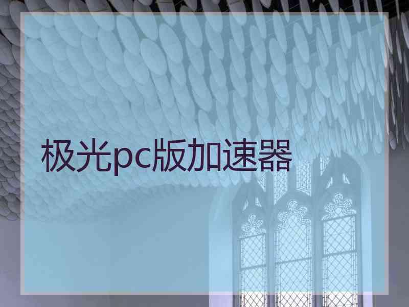 极光pc版加速器