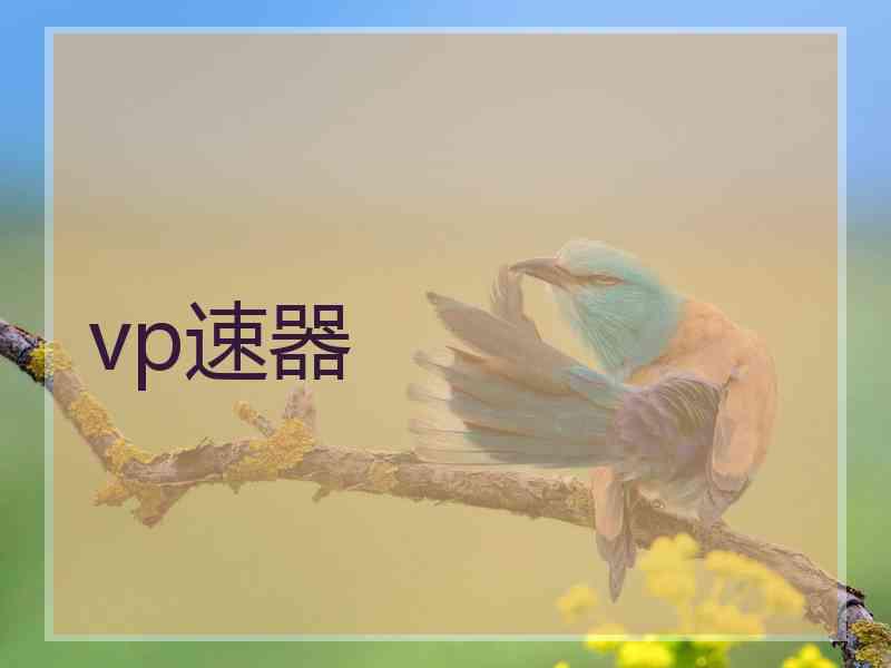 vp速器