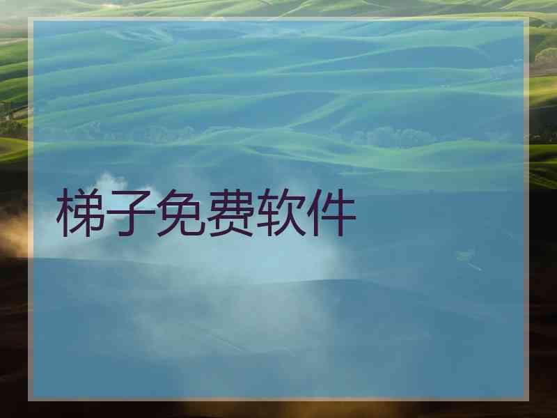 梯子免费软件