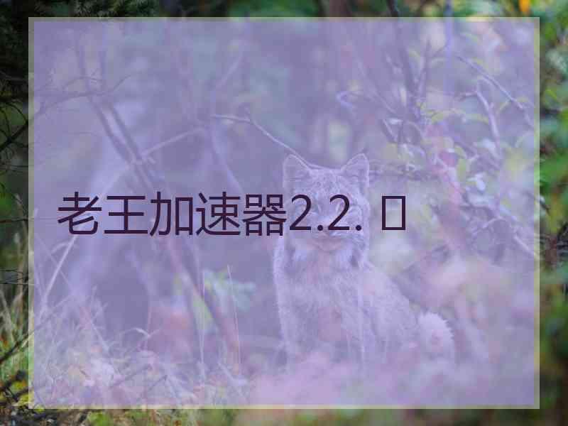 老王加速器2.2. 	