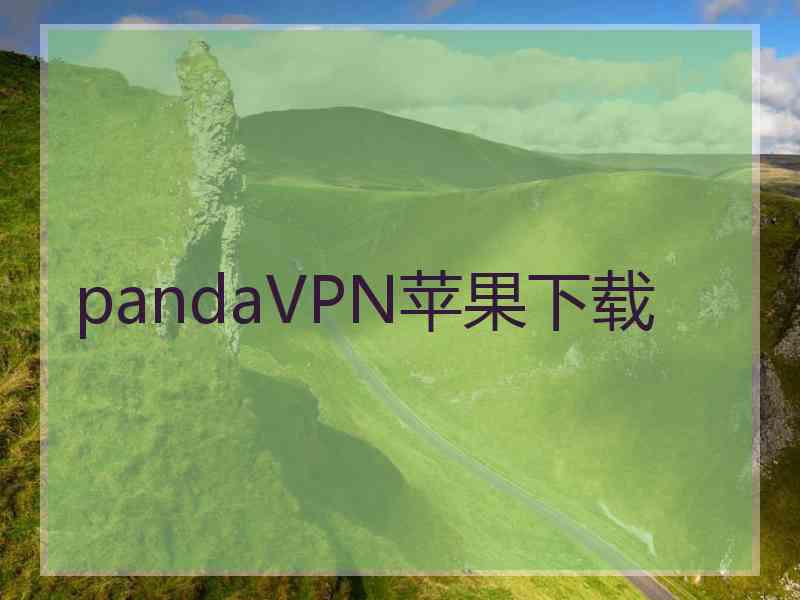 pandaVPN苹果下载