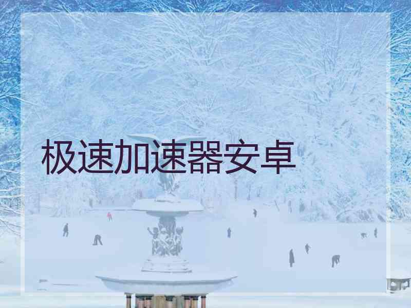 极速加速器安卓