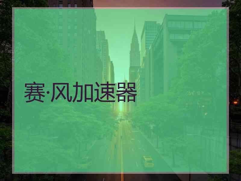 赛·风加速器