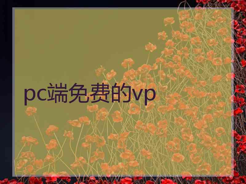 pc端免费的vp