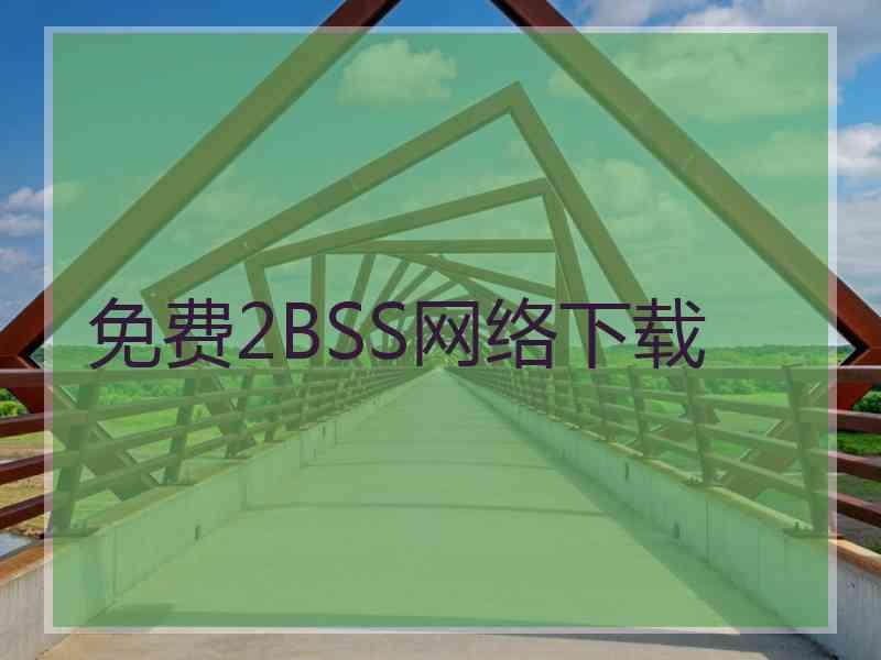 免费2BSS网络下载
