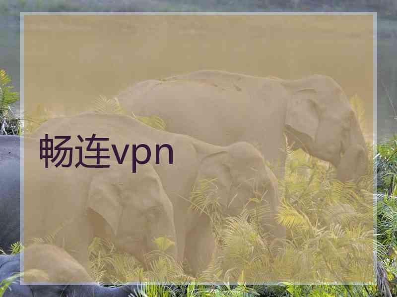 畅连vpn