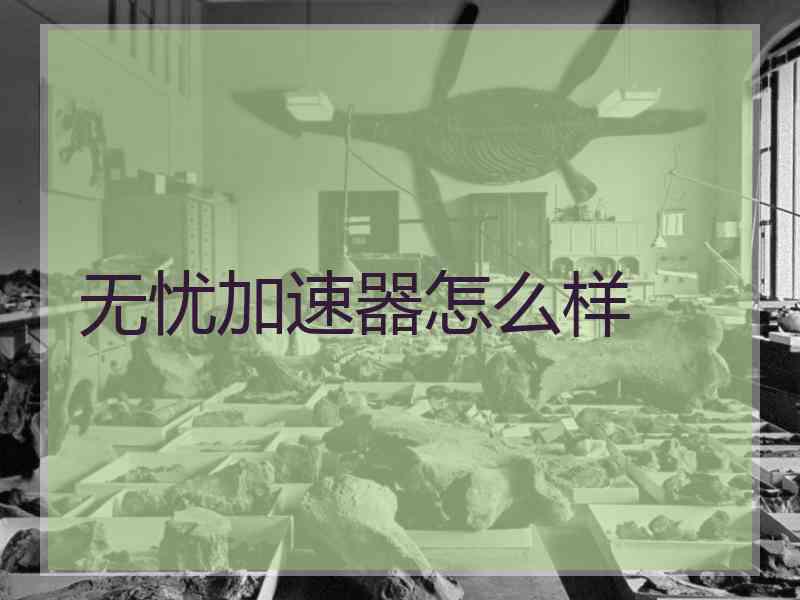 无忧加速器怎么样