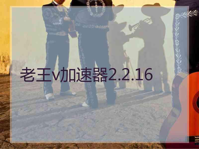 老王v加速器2.2.16