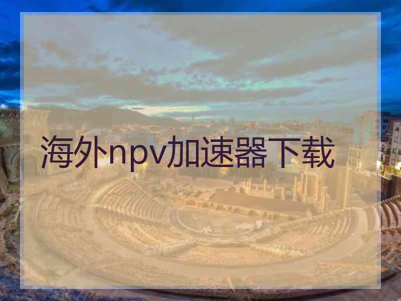 海外npv加速器下载