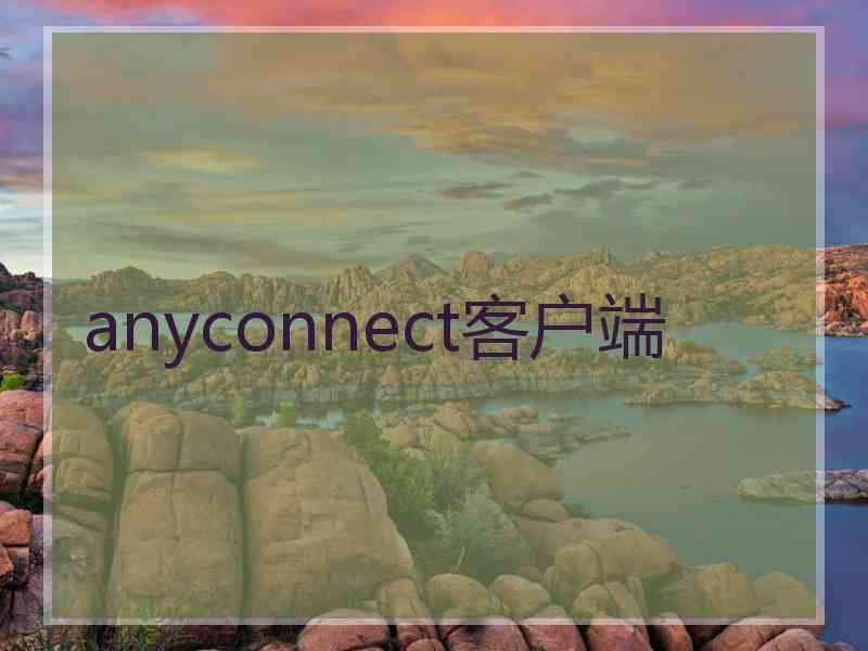anyconnect客户端