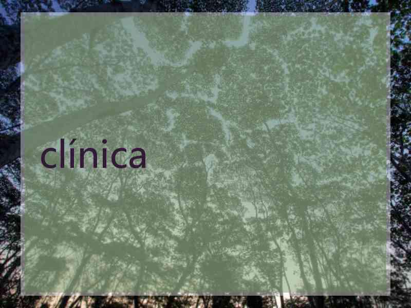 clínica